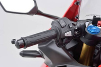 89820 HEATED GRIPS 7/8" 4-LEVEL BUILT-IN SWITCH W/ PROTECTION OPEN END