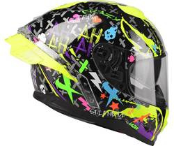 Kask Motocyklowy LAZER RAFALE SR Crazy (kol. Czarny - Multi) rozm. L