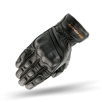 Motorcycle gloves vintage SHIMA AVIATOR black
