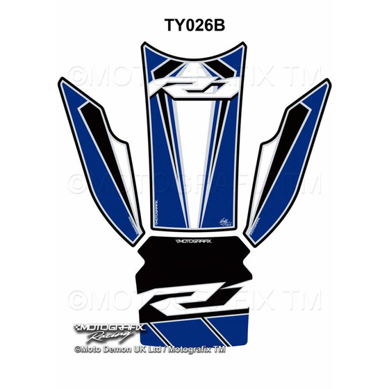 MOTOGRAFIX TANKPAD YAMAHA R1/R1M 2015-2019 TY026B