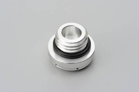 OIL FILLER CAP BULLET M24XP3.0/SILVER