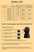 LOBOO Podgrzewane rękawice motocyklowe Czerwone (01.2.09055.001.01)
