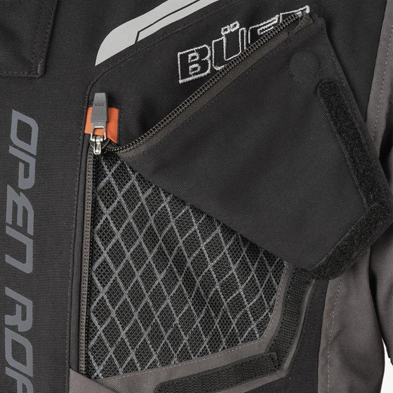 Kurtka motocyklowa damska BUSE Open Road II czarna 40