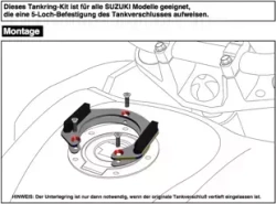 Suzuki V-Strom 1000 ABS (2014-2019) Tank ring Lock it