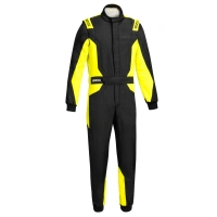 Race Racing Suit Sparco Sprint Advanced (FIA) black yellow