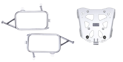 LOBOO Uchwyty boczne oraz kufra centralnego (wersja standardowa) CFMOTO 800MT