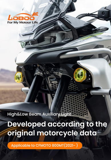 LOBOO L7 światło drogowe i mijania pomocnicze tylko dla CFMOTO 800MT (10.1.01006.001.01)