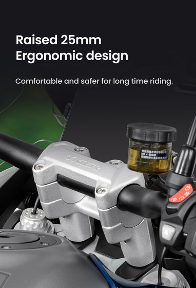 LOBOO Podwyższenie kierownicy do Triumph Tiger1200GT PRO (2023-) (10.3.02921.001.21)