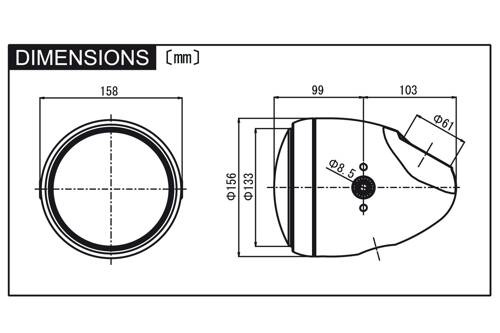Lampa LED "NEOVINTAGE" chrom