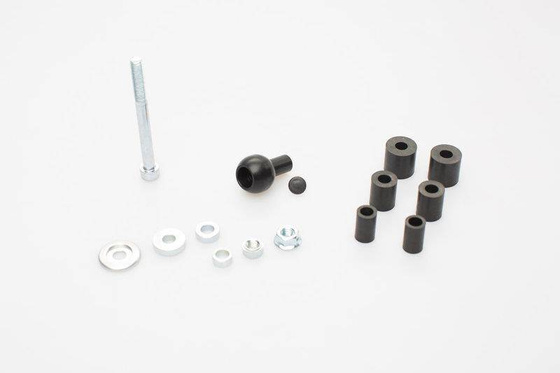 UNIWERSALNY ADAPTER KULOWY DO GŁÓWKI RAMY MOTOCYKLA SPORTOWEGO, OTWÓR 12,5-25 MM M8, SW-MOTECH