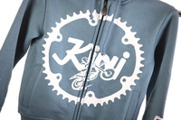 KINI RED BULL KIDS RITZEL ZIP HOODIE - HEATHER BLUE