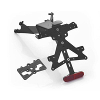 Fox license plate support kit