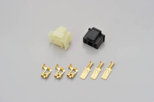 connector set for H4 bulb, connector & terminal, male and female