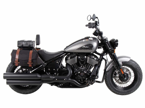 Indian Chief Dark Horse/Chief Bobber Dark Horse (2022-) solorack with backrest