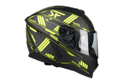 Kask Motocyklowy LAZER RAFALE EVO Roadtech (kol. Czarny - Żółty - Matowy) rozm. XS
