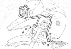 BMW R 1150 GS (2000-2004)/Adventure (2001-2005) tank guard