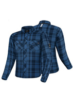 SHIMA RENEGADE 2 Motorbike Shirt Jackets for Men blue