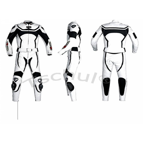 TSCHUL KOMBINEZON WHITE-BLACK 48