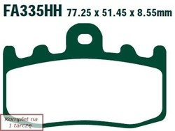 Klocki hamulcowe EBC FA335HH wzmacniane (kpl. na 1 tarcze)