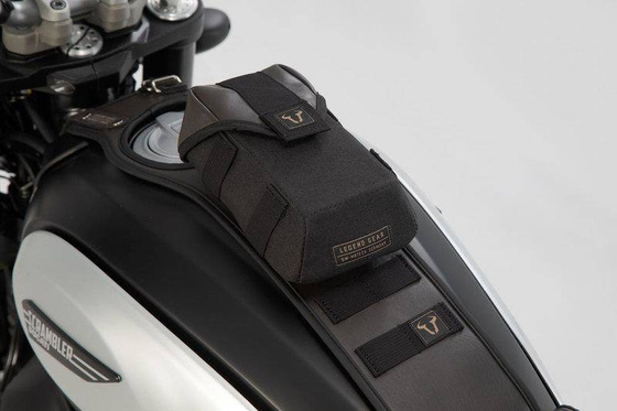 ZESTAW TORBA AKCESORYJNA LA1 I PAS NA ZBIORNIK SLA SW-MOTECH BMW R NINET MODELS (14-), BROWN