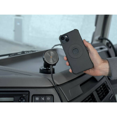 91806 magnetyczny uchwyt na telefon z funkcją bezprzewodowego ładowania i samoprzylepną przyssawką, Mag Wireless Orbit