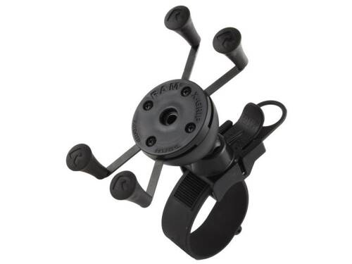 RAP-SB-187-UN7U X-Grip® Phone Mount with RAM® EZ-Strap™ Rail Mount