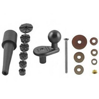 RAM-B-342U Motorcycle Fork Stem Ball Base