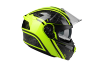 Kask Motocyklowy LAZER LIGHT (kol. Czarny - Żółty) rozm. XL