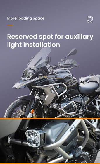 LOBOO Crash Bar do BMW R1250GS Silver (10.3.01081.006.21)