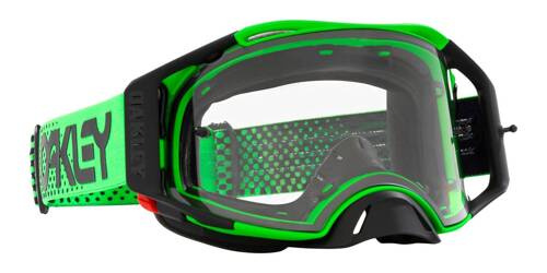 Oakley gogle Airbrake MX zielone Clear