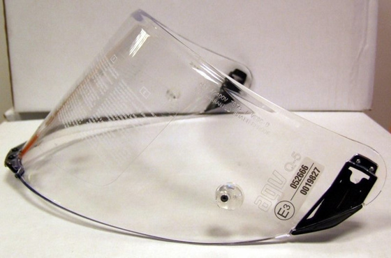 Motorcycle Helmet Visor AGV VISOR RACE 2 E2205 AS - CLEAR - 2FTO