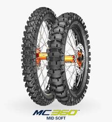 METZELER OPONA 100/100-18 MC360 MID SOFT 59M TT M/C MST TYŁ DOT 42-43/2023