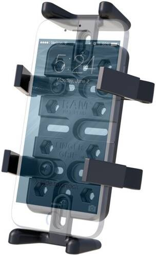 RAM-B-149Z-UN4U RAM® Finger-Grip™ Universal Mount with Handlebar U-Bolt Base