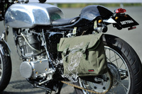 "HENLYBEGINS" SADDLE BAG 8L DHS-9 KHAKI WATERPROOF