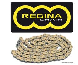 REGINA ŁAŃCUCH NAPĘDOWY 525ZRT (108 OGNIW) Z-RING TOURING-STREET DO 900 CCM ZŁOTY (ZAPINKA+ZAKUWKA) (137ZRT/010)