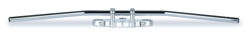 TRW LUCAS STEEL HANDLEBAR 25.4MM DRAGBAR MEDIUM CHROME