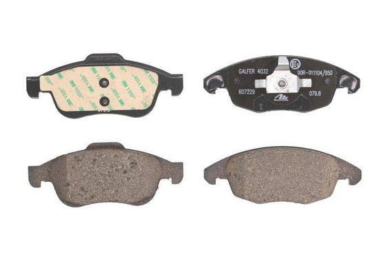 Klocek hamulcowy kpl. przód CITROEN BERLINGO, BERLINGO MULTISPACE, C4 GRAND PICASSO I, C4 II, C4 PICASSO I, DS4, DS5 DS DS 4, DS 5 PEUGEOT 5008, PARTNER, PARTNER TEPEE 1.2-Electric 07.05-