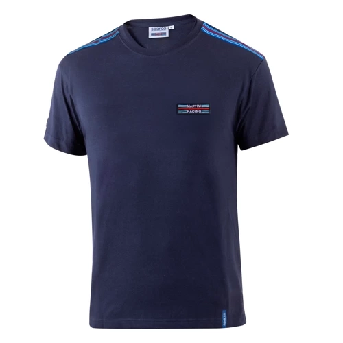 Sparco Martini Racing Top Stripes T-Shirt navy