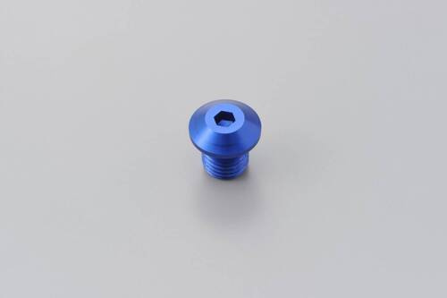 MIRROR PLUG  M10-P1.25/LHS BLUE
