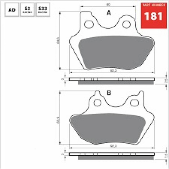 GOLDFREN KLOCKI 181 AD