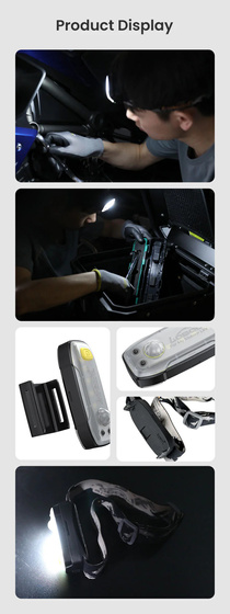 LOBOO Lampka sportowa z paskiem na głowę (01.1.05002.001.01)