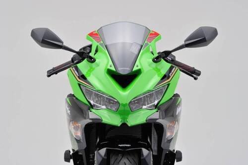 D-MIRROR-12,DIAMO/ROD (L)ABS HOUSING+ALU.STEM