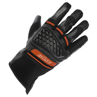 Rękawice motocyklowe damskie BUSE Braga czarno/czerwone 05