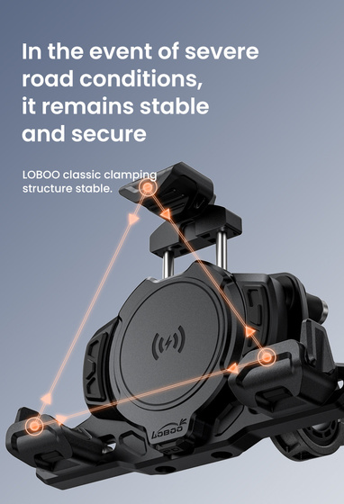LOBOO Uchwyt na telefon PH02S (13mm) (10.3.08002.136.11)
