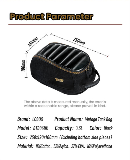 LOBOO Vintage Tank Bag 3,5L (10.4.04013.001.01)