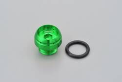 OIL FILLER CAP BULLET M20XP2.5/GREEN