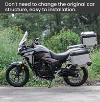 LOBOO Crash Bar komplet srebrny do HONDA CB400X (2021-) HONDA CB500X (2019-) (10.3.01281.050.21)