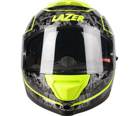 Kask Motocyklowy LAZER RAFALE SR $13 Original (kol. Czarny - Żółty Fluo) rozm. 2XL
