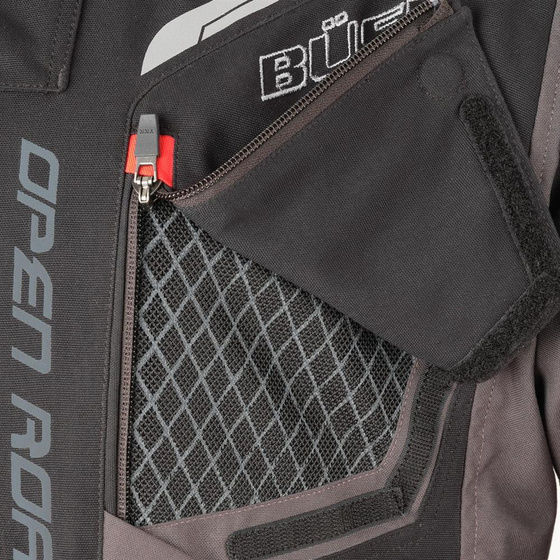 Kurtka motocyklowa damska BUSE Open Road II czarna 52