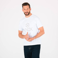 White Embriodery Tee